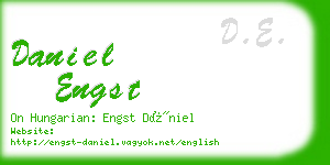daniel engst business card